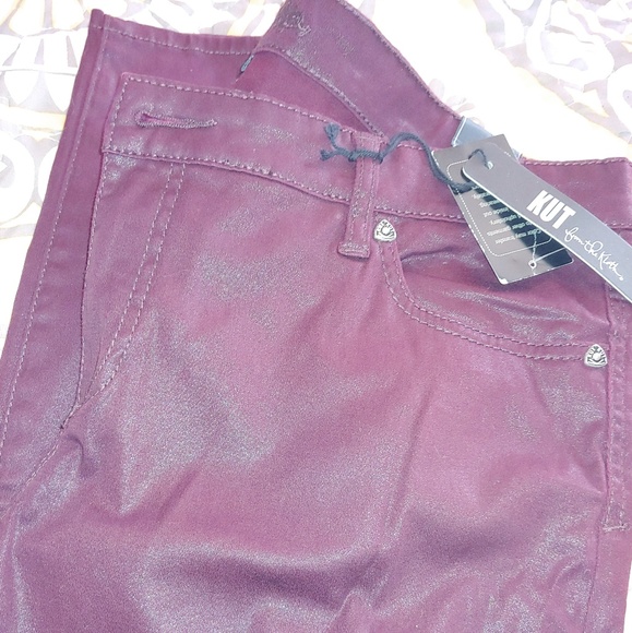 Kut from the Kloth coated jeans NWT 16w - Picture 3 of 4